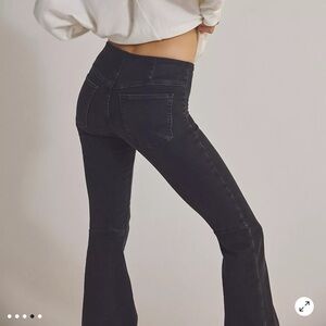 Free People Charcoal Flare Jeans